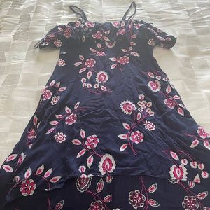 Navy blue Aqua dress